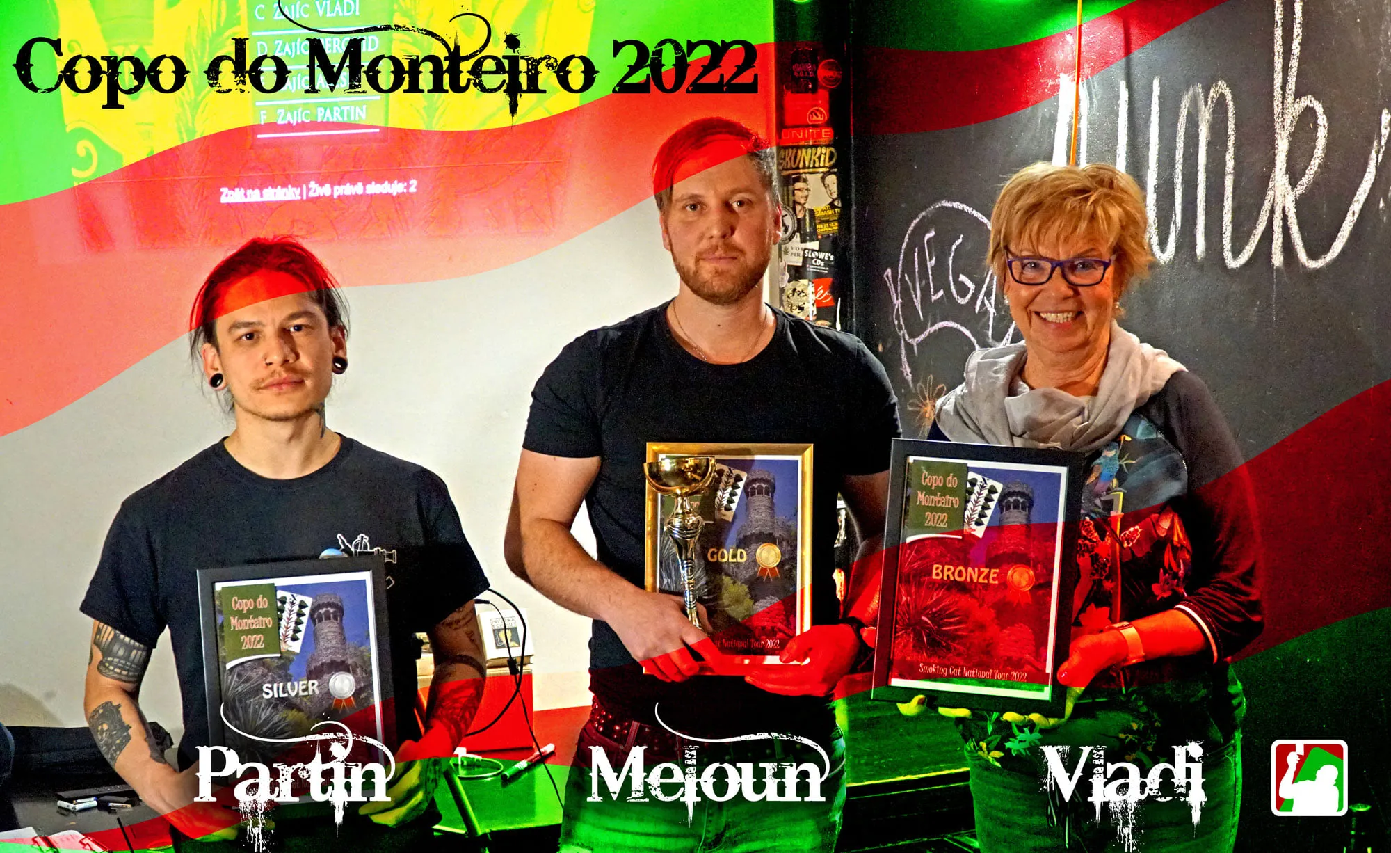 VLADI, MELOUN, PARTIN, Copo do Monteiro 2022