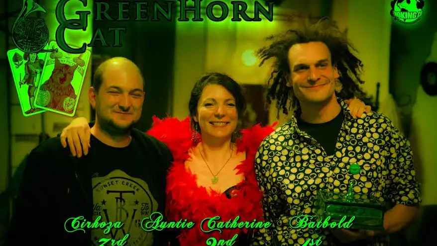 CIRHOZA, BATBOLD, AUNTIE CATHERINE, GreenHorn Cat 2014