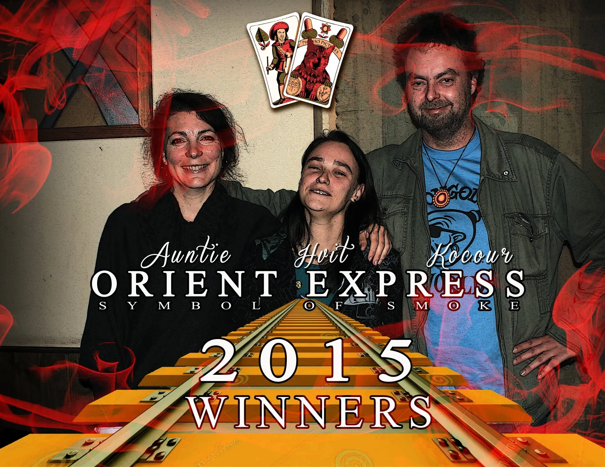 KOCOUR, HVIT KRÅKE, AUNTIE CATHERINE, Orient Express 2015