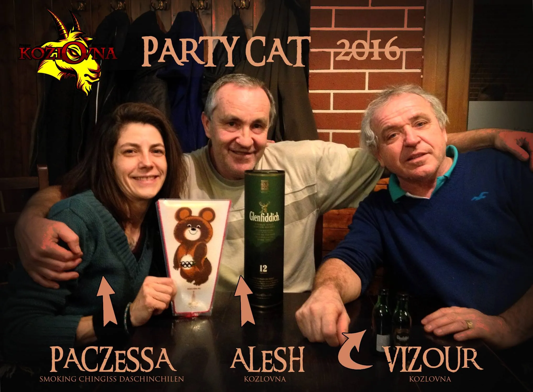 VIZOUR, PACZESSA, ALESH, PartyCat Kozlovna 2016
