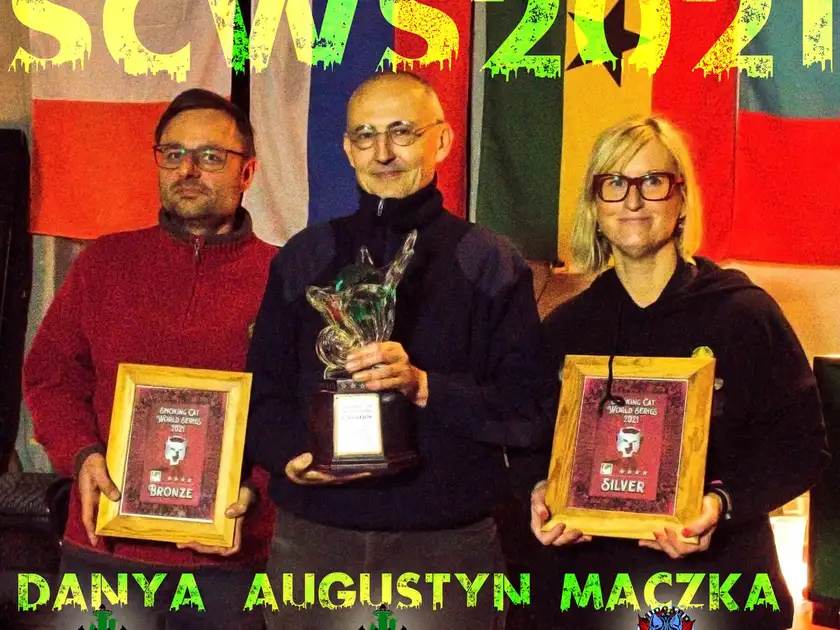 Smoking Cat Wolrd Series 2021 winner: AUGUSTYN (Los Gatos)