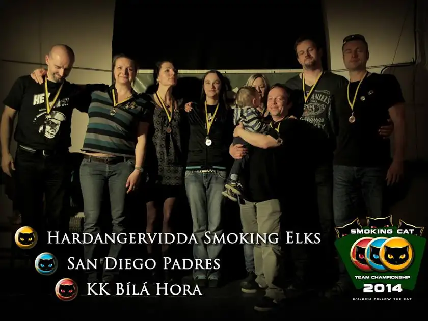 Hardanger­vidda Smoking Elks, KK Bílá Hora, San Diego Padres, Team Championship 2014