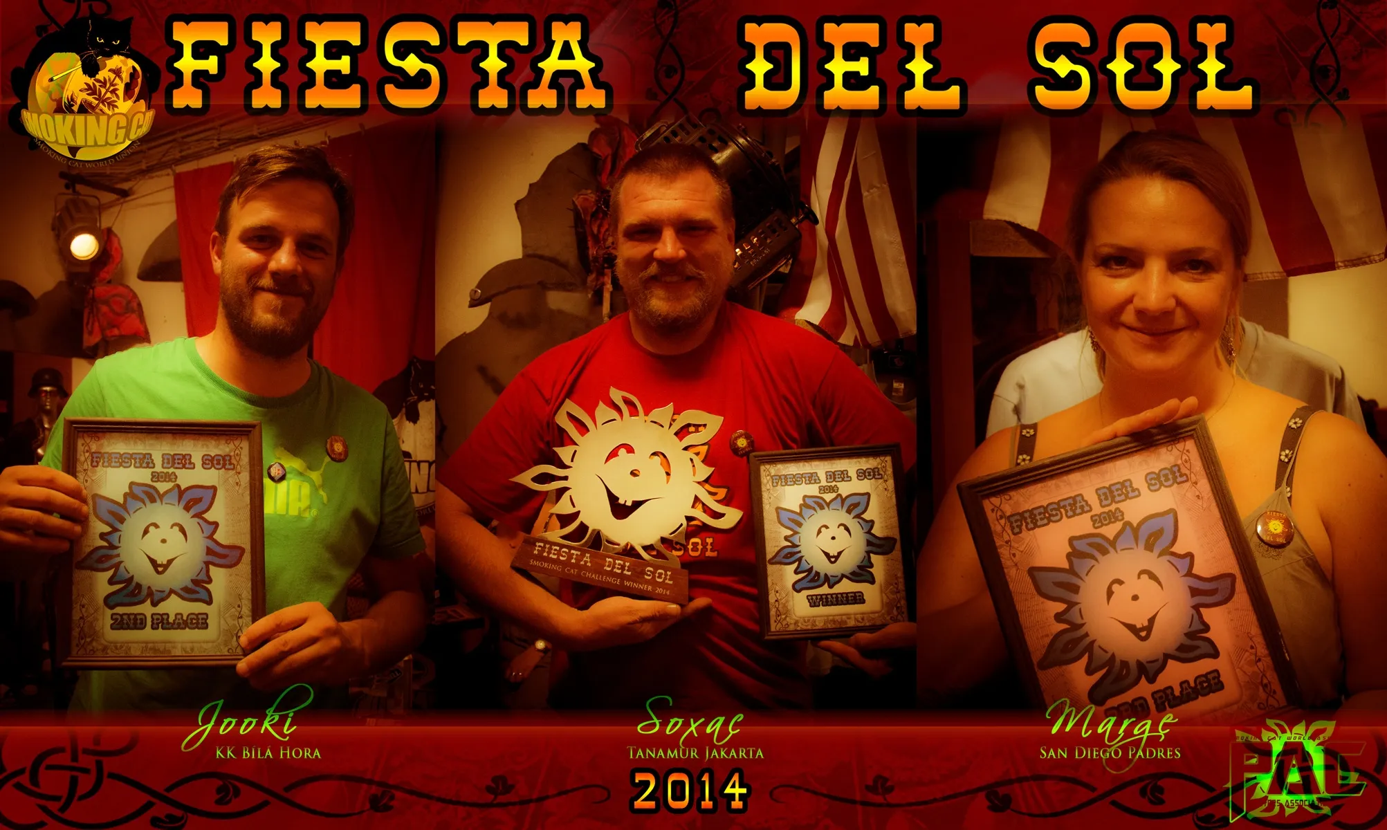 SOXAC, JOOKI, MARGE, Fiesta del Sol 2014