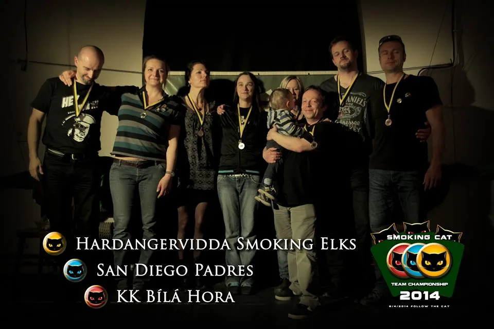 Hardanger­vidda Smoking Elks, KK Bílá Hora, San Diego Padres, Team Championship 2014
